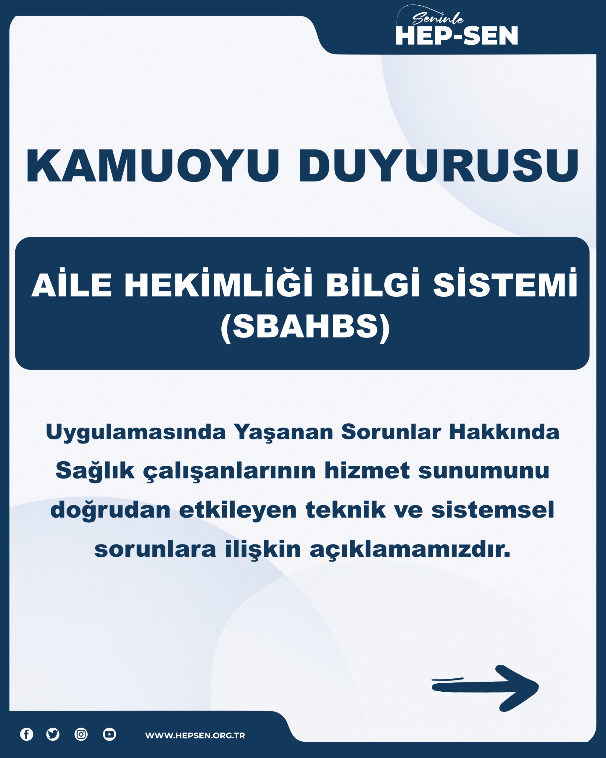 Aile Hekimliği Bilgi Sistemi (SBAHBS)